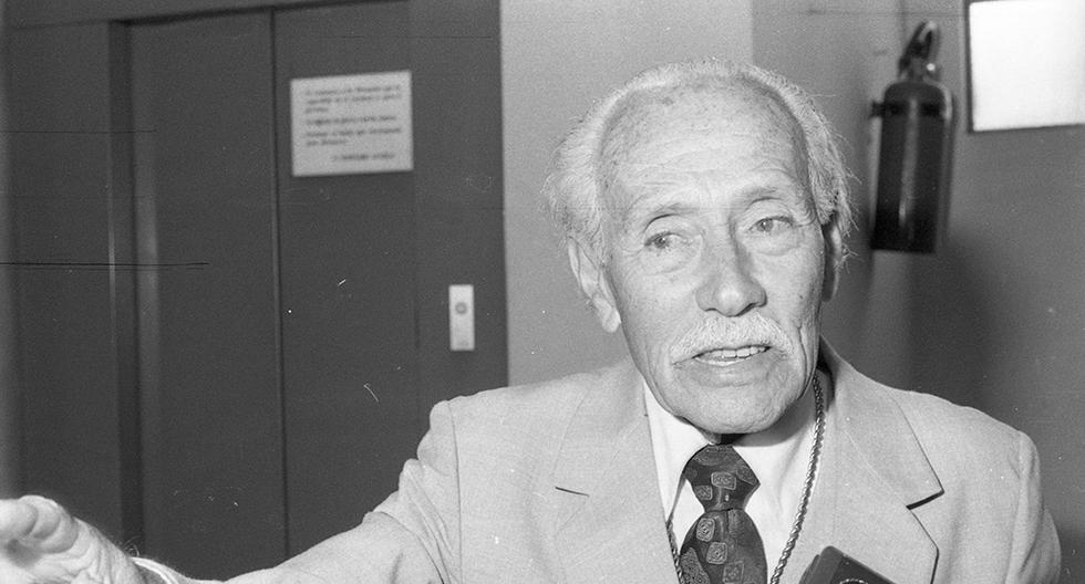 El 15 de octubre de 1989, El Comercio entrevistó a Julio García Pancorvo, uno de los miembros más antiguos de una de las cuadrillas de la Hermandad del Señor de los Milagros. (Foto: Juvenal Alvarado/GEC Archivo Histórico)