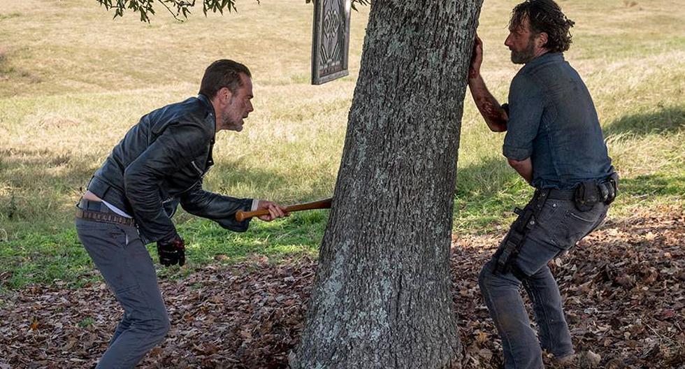 Negan y Rick tuvieron su última pelea (Foto: The Walking Dead / AMC)