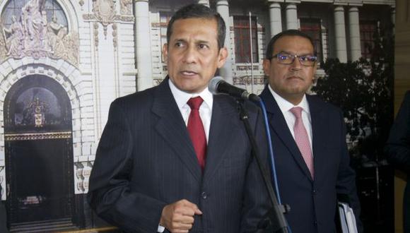 Ollanta Humala recibió a la Comisión de Fiscalización en la Diroes, pero guardó silencio ante preguntas de los congresistas. (Foto: Archivo El Comercio / Video: Canal N)