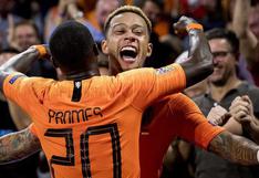 Holanda goleó 3-0 a Alemania por la fecha 3 de la UEFA Nations League