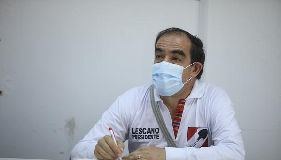 Lescano postula por primera vez a la presidencia con Acción Popular. (Foto: GEC)
