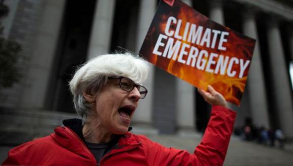 El juicio contra ExxonMobil generó manifestaciones por parte de defensores del medio ambiente. (GETTY IMAGES)
