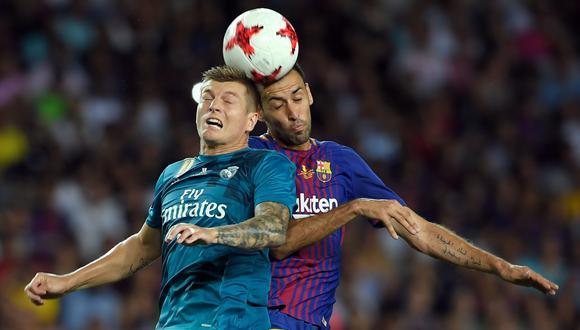 En el compromiso de ida, Real Madrid venció 3-1 a Barcelona en el Camp Nou. En dicho encuentro Cristiano Ronaldo fue expulsado por agredir al árbitro. (Foto: AFP)