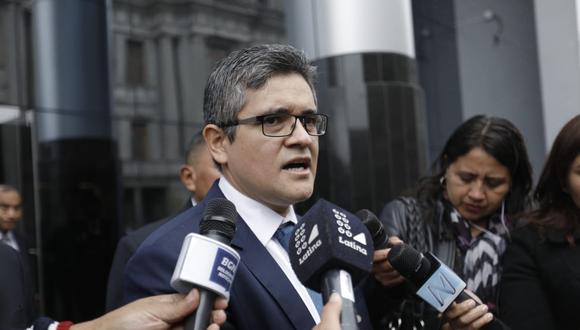 El fiscal José Domingo Pérez acudió al INPE a reclamar por las demoras en trasladar a Jaime Yoshiyama y Pier Figari a otros penales. (Foto: GEC)