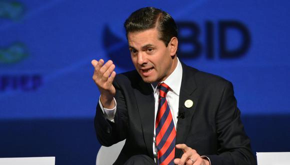 A Peña Nieto se lo relaciona con más de un caso de corrupción que ocurrieron en su gobierno. (Foto: AFP)