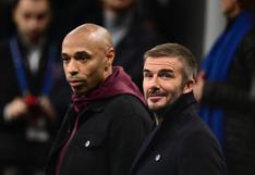 Thierry Henry y David Beckham protagonizan curioso momento en pleno partido de Champions League | VIDEO VIRAL