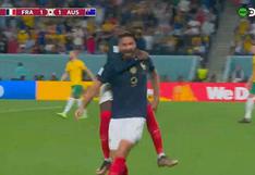 Arriba Francia: Rabiot y Giroud anotaron para el 2-1 sobre Australia (VIDEOS)