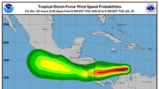 EN VIVO | Sigue la ruta de la tormenta tropical Bonnie que se convertirá en huracán en el Pacífico