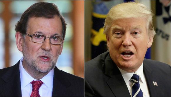 Mariano Rajoy rechaza veto migratorio de Trump