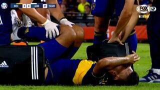 ¿Carlos Zambrano salió por lesión? ‘Kaiser’ fue cambiado luego de duro choque en el Boca Juniors vs. Gimnasia | VIDEO