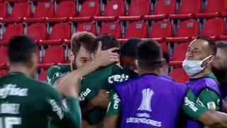 ¡Goleada en Argentina! Matías Viña y el 3-0 a favor de Palmeiras | VIDEO