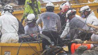 El bombero que sacó de los escombros del edificio de Miami a su hija de 7 años fallecida