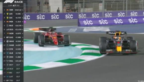 Max Verstappen se quedó con el Gran Premio de Arabia Saudita. Foto: ESPN.