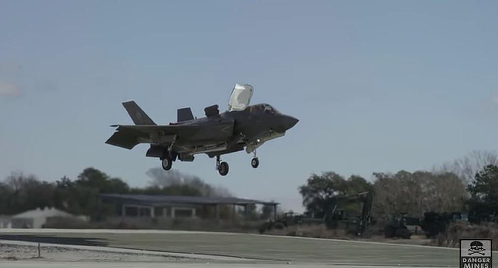 Se trata del avión de guerra más costoso jamás diseñado. (Foto: captura YouTube)