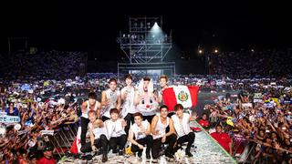 FOTOS: el concierto de Super Junior en Lima visto desde el escenario