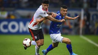 River Plate vs. Cruzeiro: así fue el amague de Carrascal ante dos brasileños por Copa Libertadores | VIDEO