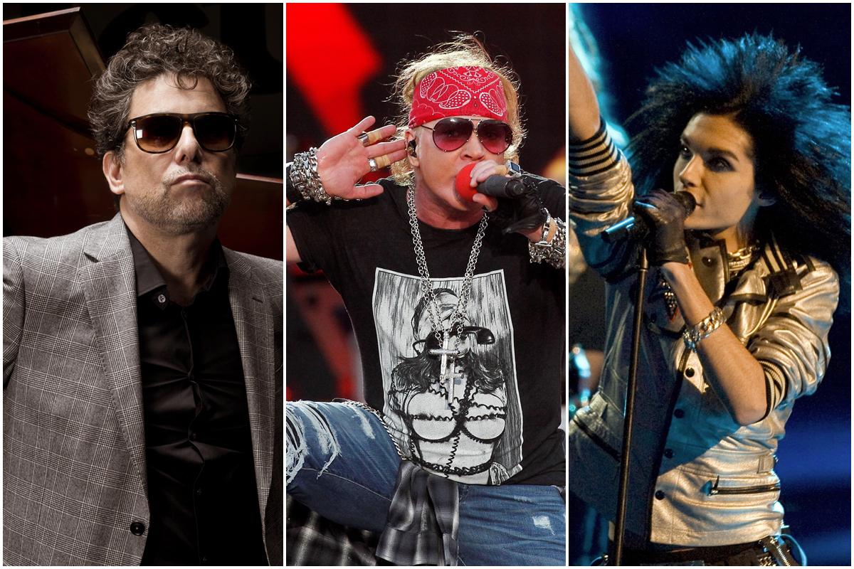 Andrés Calamaro, Guns N' Roses y Tokio Hotel son algunos de los conciertos que serán afectados. (Foto: Agencias)