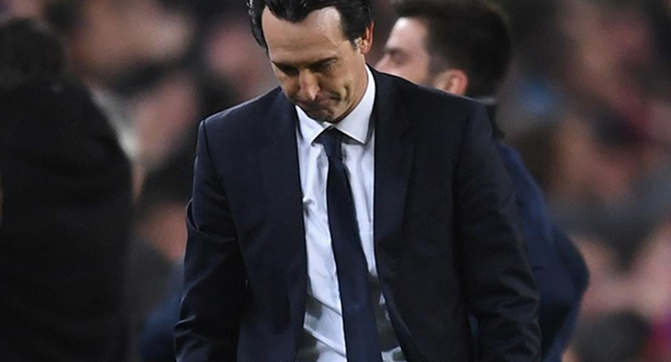 Se reveló lo que dijo Unai Emery, técnico del PSG, durante el entretiempo del partido ante el FC Barcelona por la Champions League. (Foto: Getty Images)