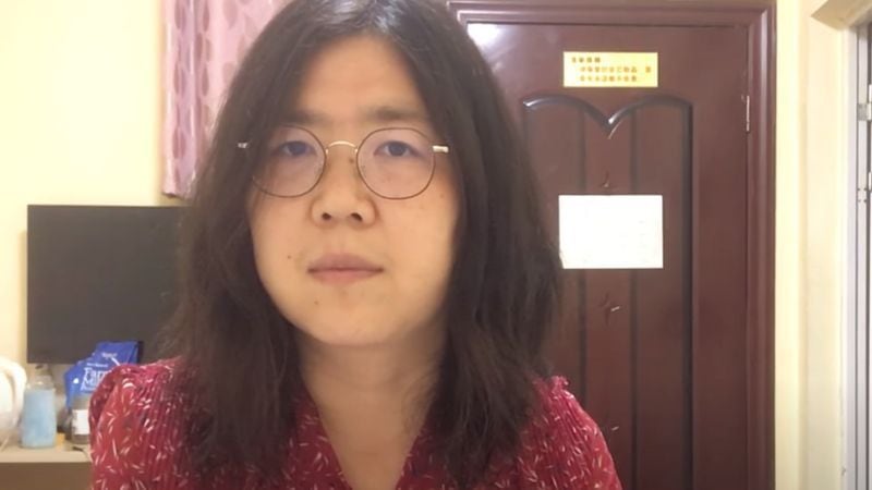 Citizen journalist Zhang Zhan was jailed for her reporting from Wuhan.