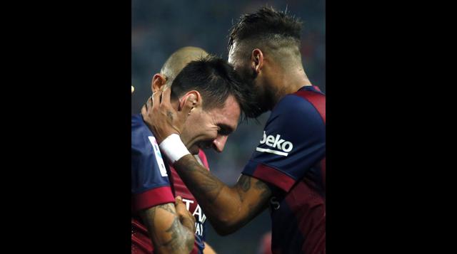 Lionel Messi: su lamento y posterior celebración con Neymar - 11