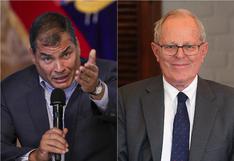 Rafael Correa felicita a PPK por su triunfo en las Elecciones 2016