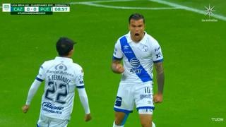 Cruz Azul vs. Puebla: Christian Tabó y el 1-0 tras asistencia de Omar Fernández | VIDEO