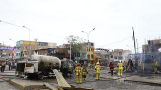 Incendio en Villa El Salvador: la escena del siniestro que dejó un muerto y decenas de heridos | FOTOS