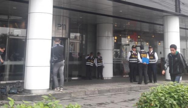 La 'oficina de la Torre Omega'.