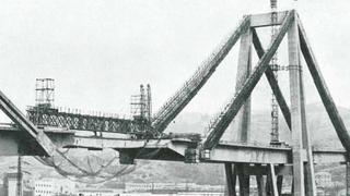 Así se construyó en los años 60 el puente que colapsó en Génova[FOTOS]