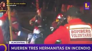 Ica: mueren tres hermanas de 11, cinco y un año durante un incendio en su casa | VIDEO