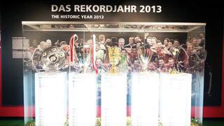 Bayern Múnich alardea de sus títulos en una foto sin Guardiola