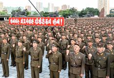 Kim Jong-un sacó a marchar a sus tropas tras la amenaza de "fuego e ira" de Trump [FOTOS]
