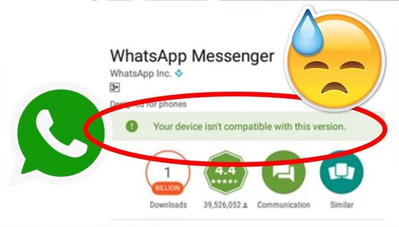 ¿Tu celular ya no será compatible con WhatsApp? Conócelo en este listado. (Foto: MAG)