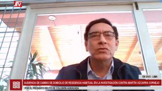 Martín Vizcarra pide al Poder Judicial autorización para vivir en Moquegua