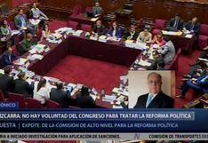 Tuesta: Presidente Vizcarra tiene derecho a protestar por reforma política