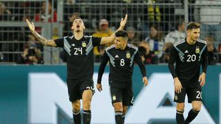 Argentina reaccciona y empata 2-2 ante Alemania por amistoso FIFA en el Signal Iduna Park