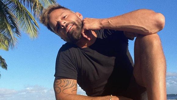 Ricky Martin reveló en redes sociales cómo le queda el nuevo look con la barba rubia. (Foto: Instagram / @ricky_martin).