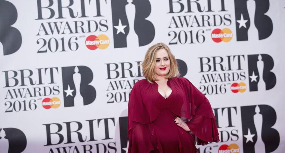 Adele fue la gran triunfadora en los Brit Awards 2016 (EFE)