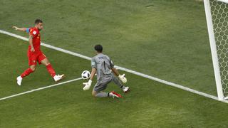 Panamá vs. Bélgica: Hazard erró gran opción de gol en el duelo por Rusia 2018