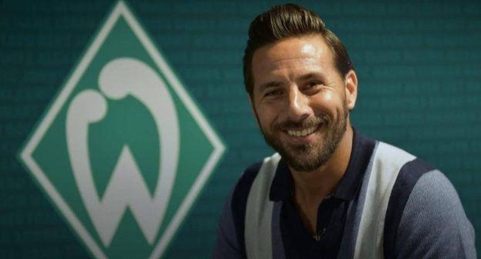 Claudio Pizarro volvió a Werder Bremen, club en el que inició su carrera en el extranjero. (Foto: Werder Bremen)