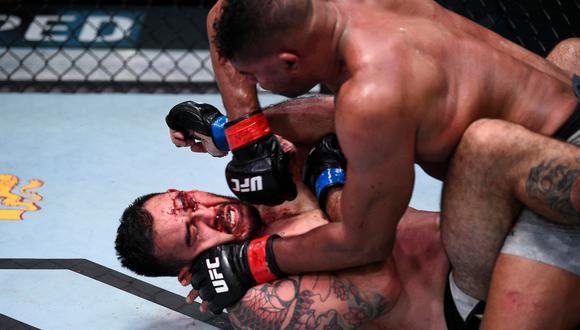Alistair Overeem ganó vía TKO a Augusto Sakai en el quinto round | Foto: UFC