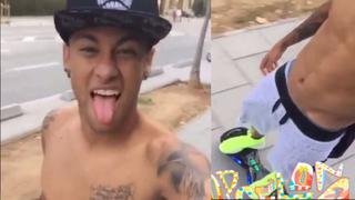 Neymar: así se divierte en Barcelona mientras no juega fútbol