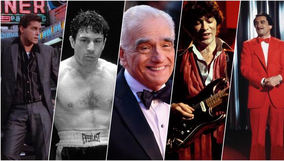"Goodfellas", "Raging Bull", "The Last Waltz" y "The King of Comedy", algunas de las mejores películas de Martin Scorsese. (Foto composición con imágenes de Warner Bros. United Artist, 20th Century Fox y AFP)