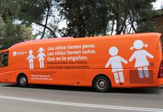 Madrid paraliza bus con publicidad contra transexualidad tras polémica