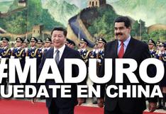 #MaduroQuedateEnChina, el hashtag que es clamor en Venezuela