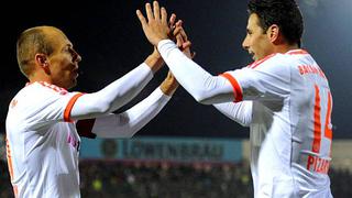 Claudio Pizarro anotó un gol en nuevo triunfo del Bayern Múnich 

