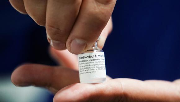 Dosis de la vacuna de Pfizer/BioNTech contra el coronavirus. (Foto: Reuters)