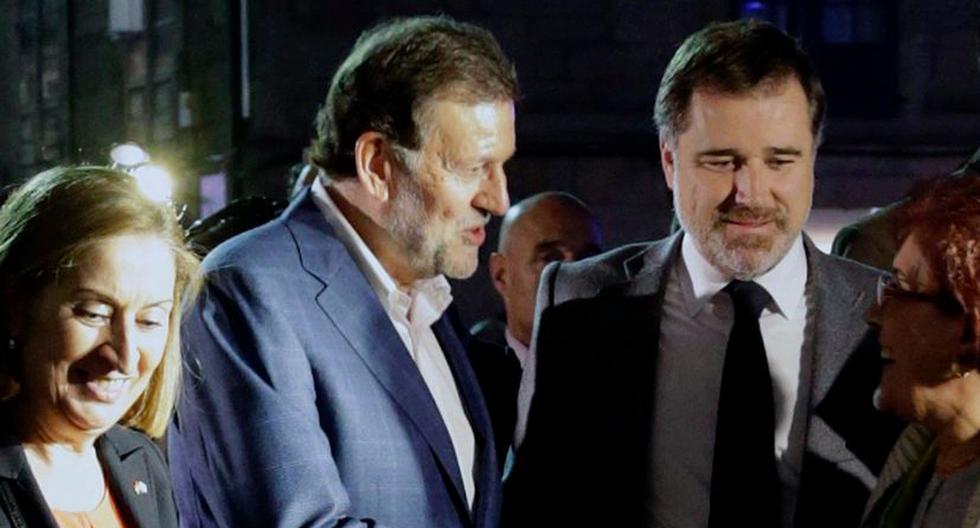 Mariano Rajoy fue agredido por un joven en Pontevedra (EFE)
