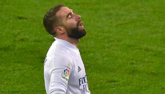 Dani Carvajal fue titular y jugó 76 minutos ante Chelsea por la Champions League. (Foto: AFP)