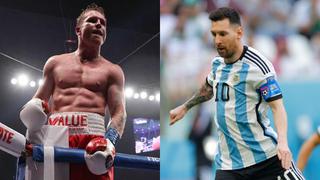 Canelo pide disculpas a Messi: “Estos últimos días me dejé llevar por la pasión”